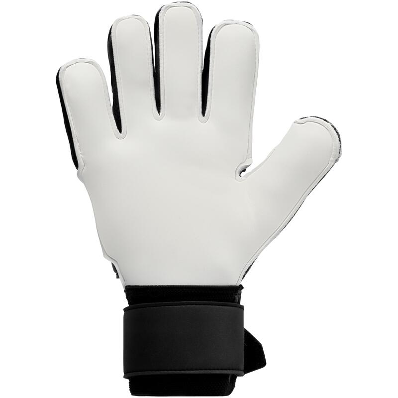 GANTS DE GARDIEN DE FOOTBALL UHLSPORT POWERLINE SOFT FLEX FRAME NOIR ROUGE