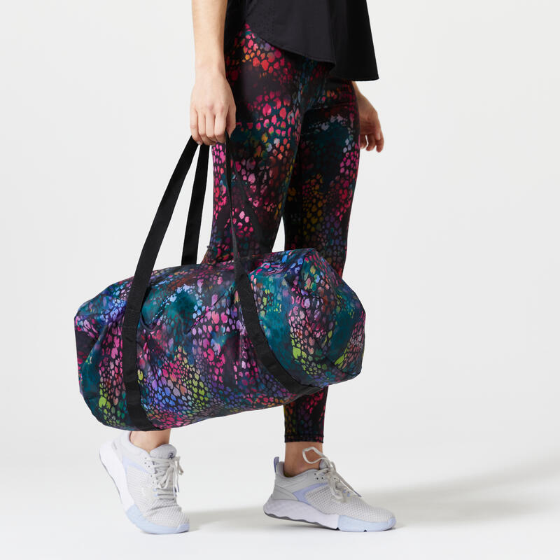 Sac de fitness pliable 30L multicolore