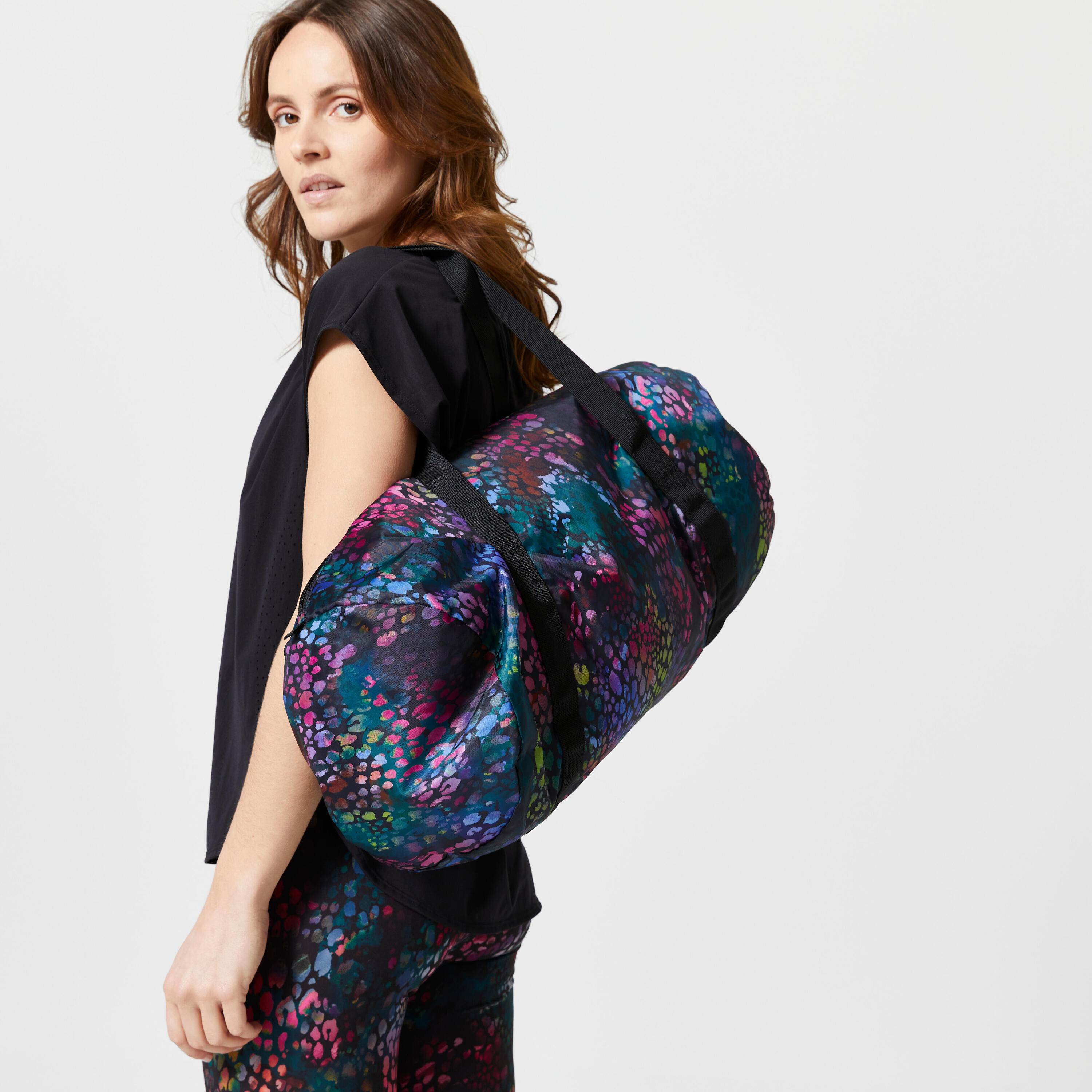 Fold-Down Fitness Bag 30L - Multicolour 2/10