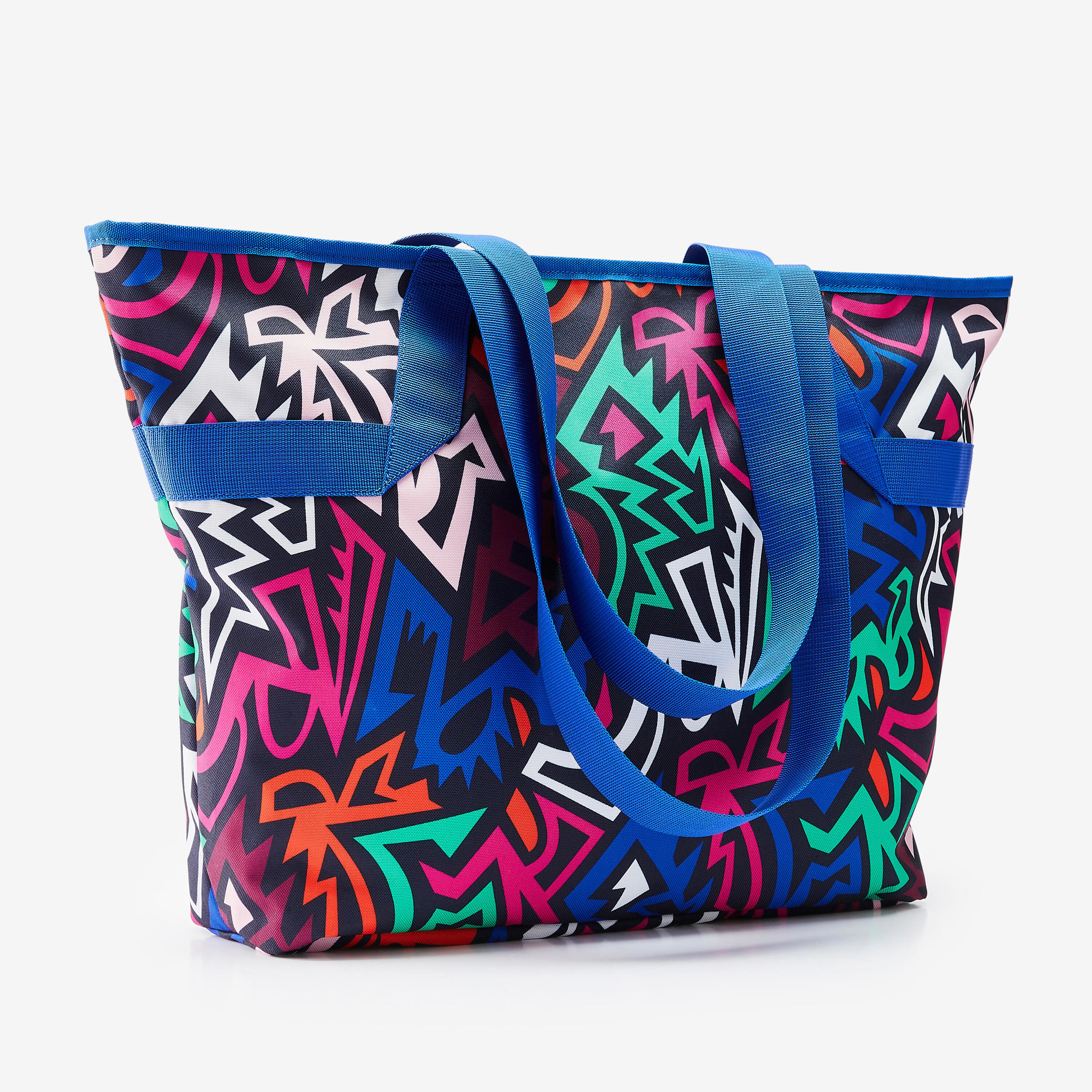 25 L Fitness Tote Bag - Multicoloured Print 3/9