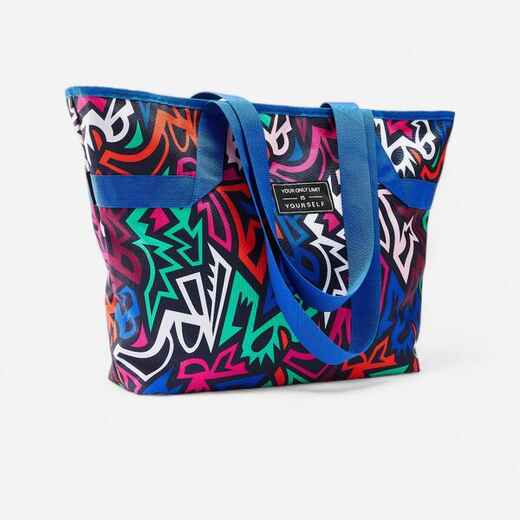 
      25 L Fitness Tote Bag - Multicoloured Print
  