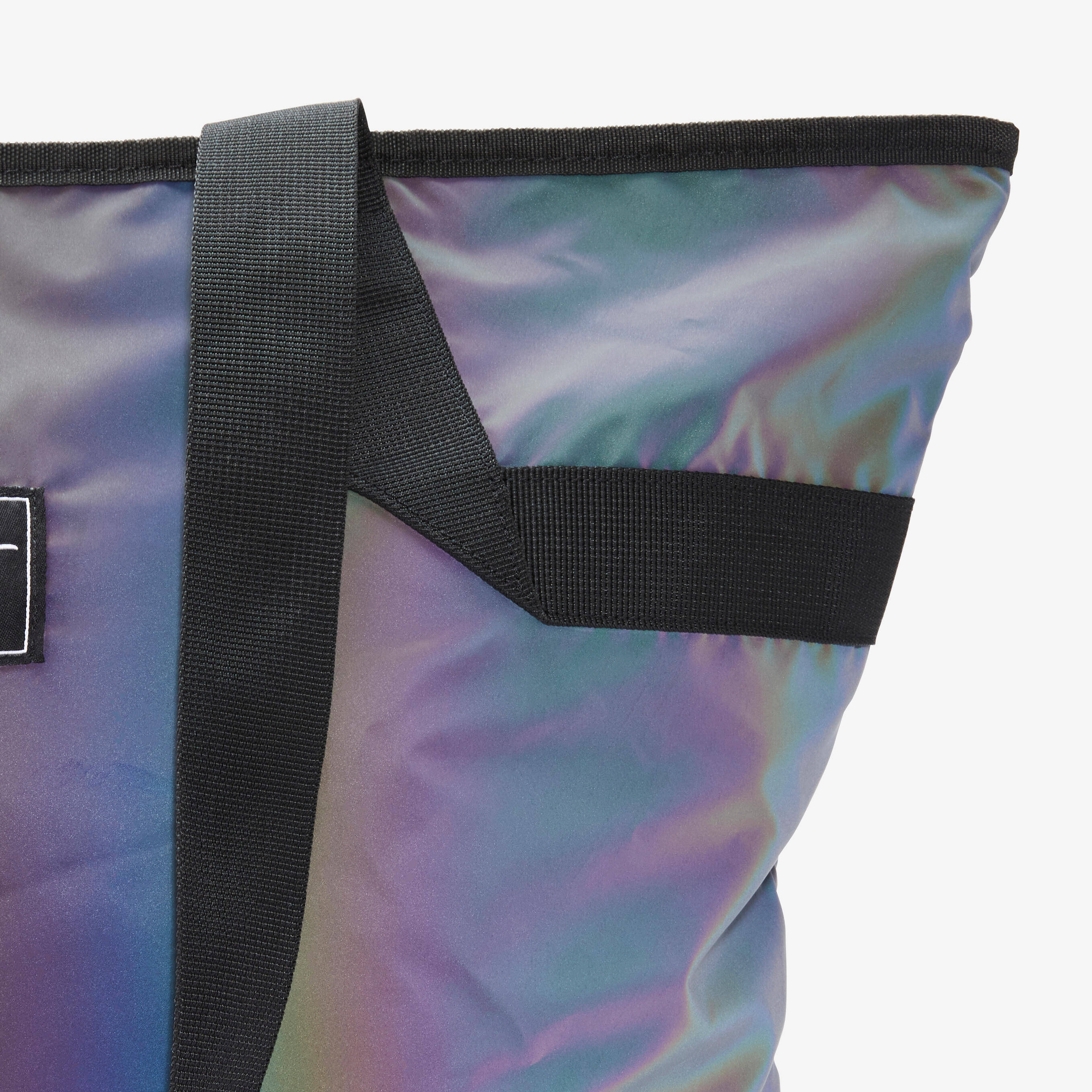 Waterproof 25 L Sport Tote Bag with 5 compartments - Reflective Black -  5