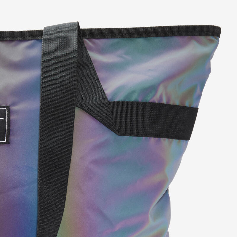 25 L Sport Tote - Reflective Black