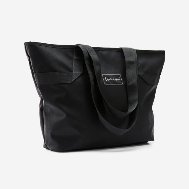 DECATHLON BOLSO DEPORTIVO EFECTO CUERO TEXTURIZADO 25 L