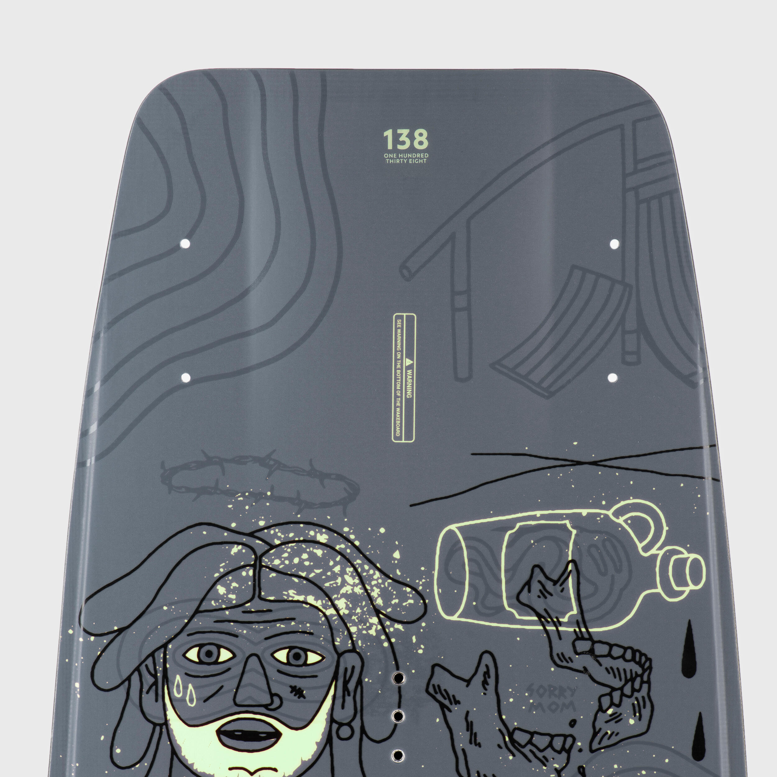 WAKEBOARD 500 BLOCK LIMITED EDITION 138 CM 3/6