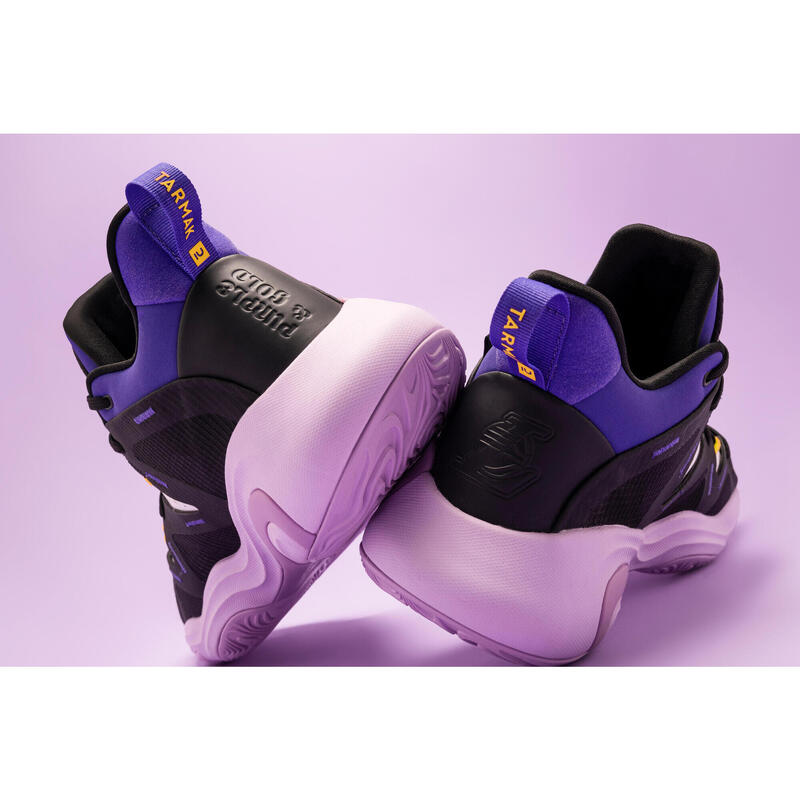 Men's/Women's Basketball Shoes 900 NBA MID-3 - Los Angeles Lakers/Black
