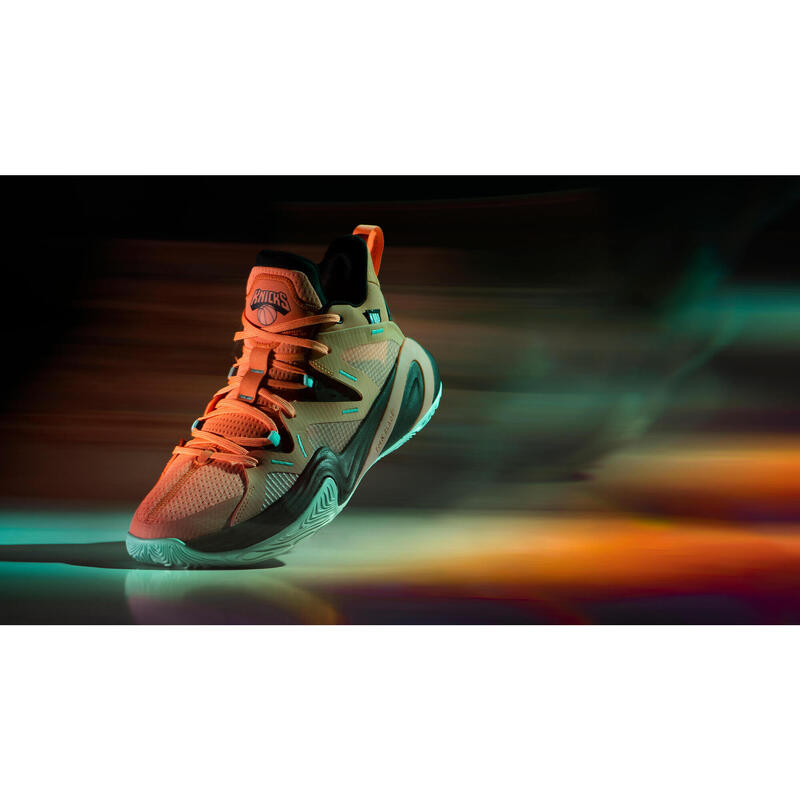 Ghete Baschet 900 NBA MID3 NEW YORK KNICKS Portocaliu Adulți 
