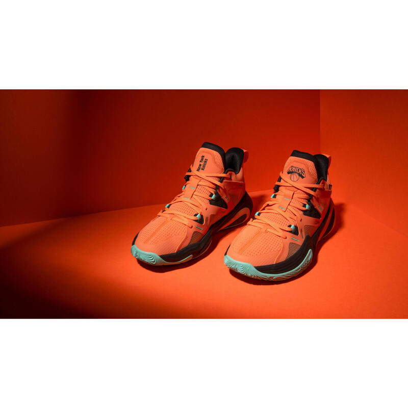 Ghete Baschet 900 NBA MID3 NEW YORK KNICKS Portocaliu Adulți 