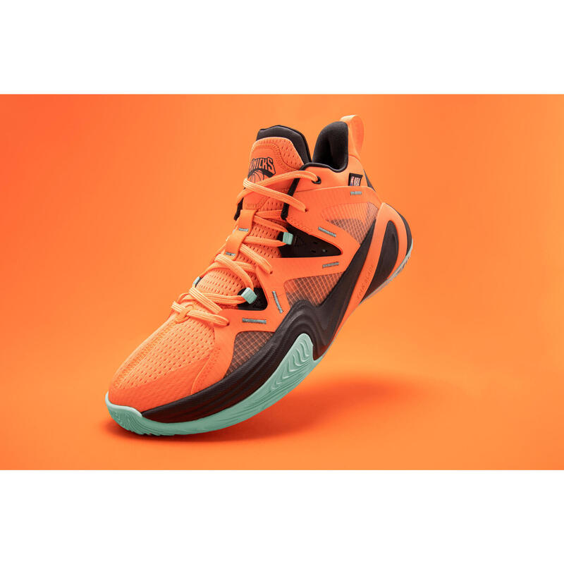 Ghete Baschet 900 NBA MID3 NEW YORK KNICKS Portocaliu Adulți 