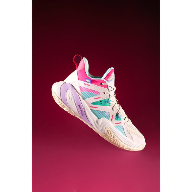 Men's/Women's Basketball Shoes 900 MID-3 NBA - Miami Heat/Beige