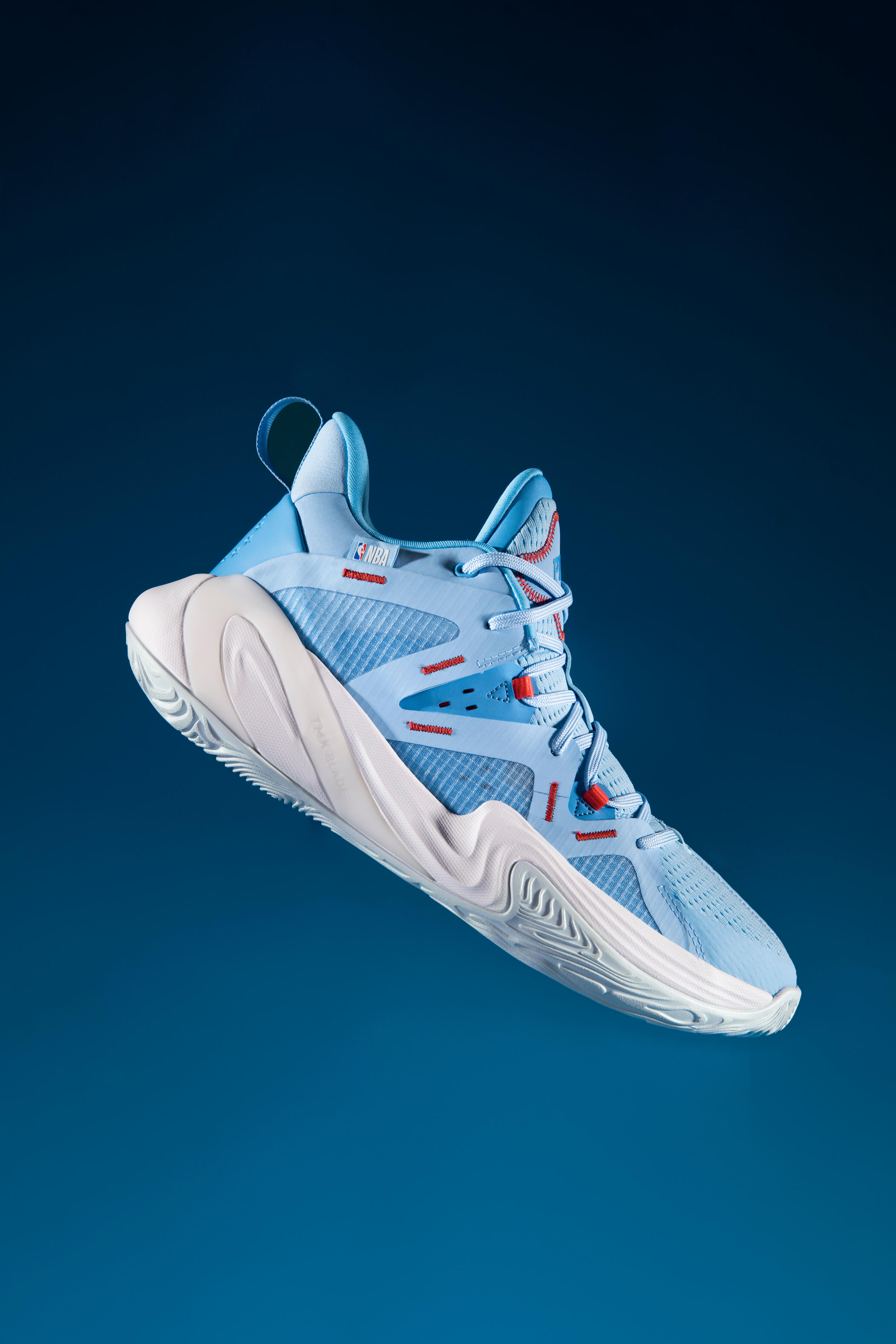 Men's/Women's Basketball Shoes 900 MID-3 NBA - Philadelphia Sixers/Blue 12/21