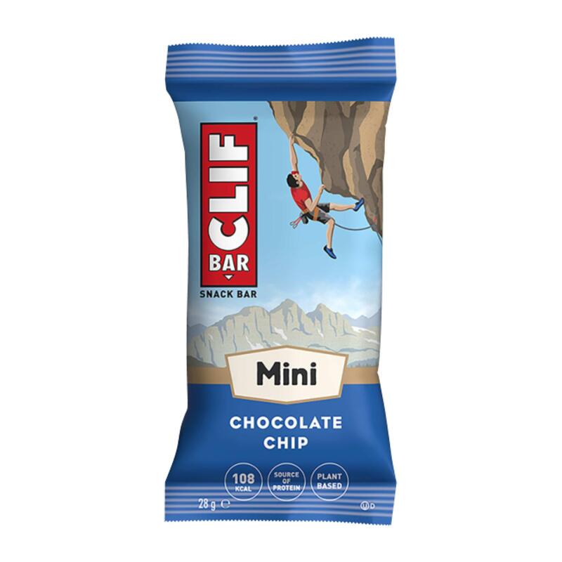 Mini Barra Clif com pepitas de chocolate 28 g (10 unidades)