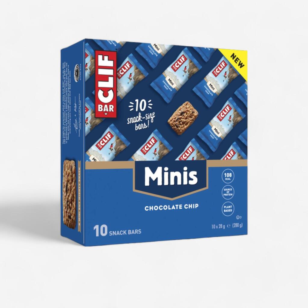 MINI Clif Bar with chocolate chips 10 x 28 g