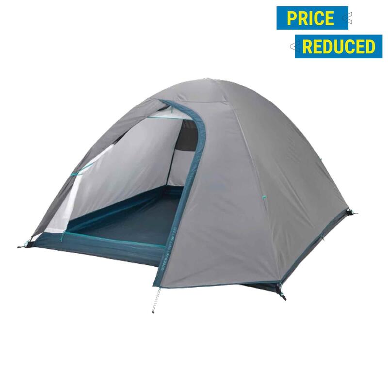 Cort de camping 3 locuri, MH100 gri