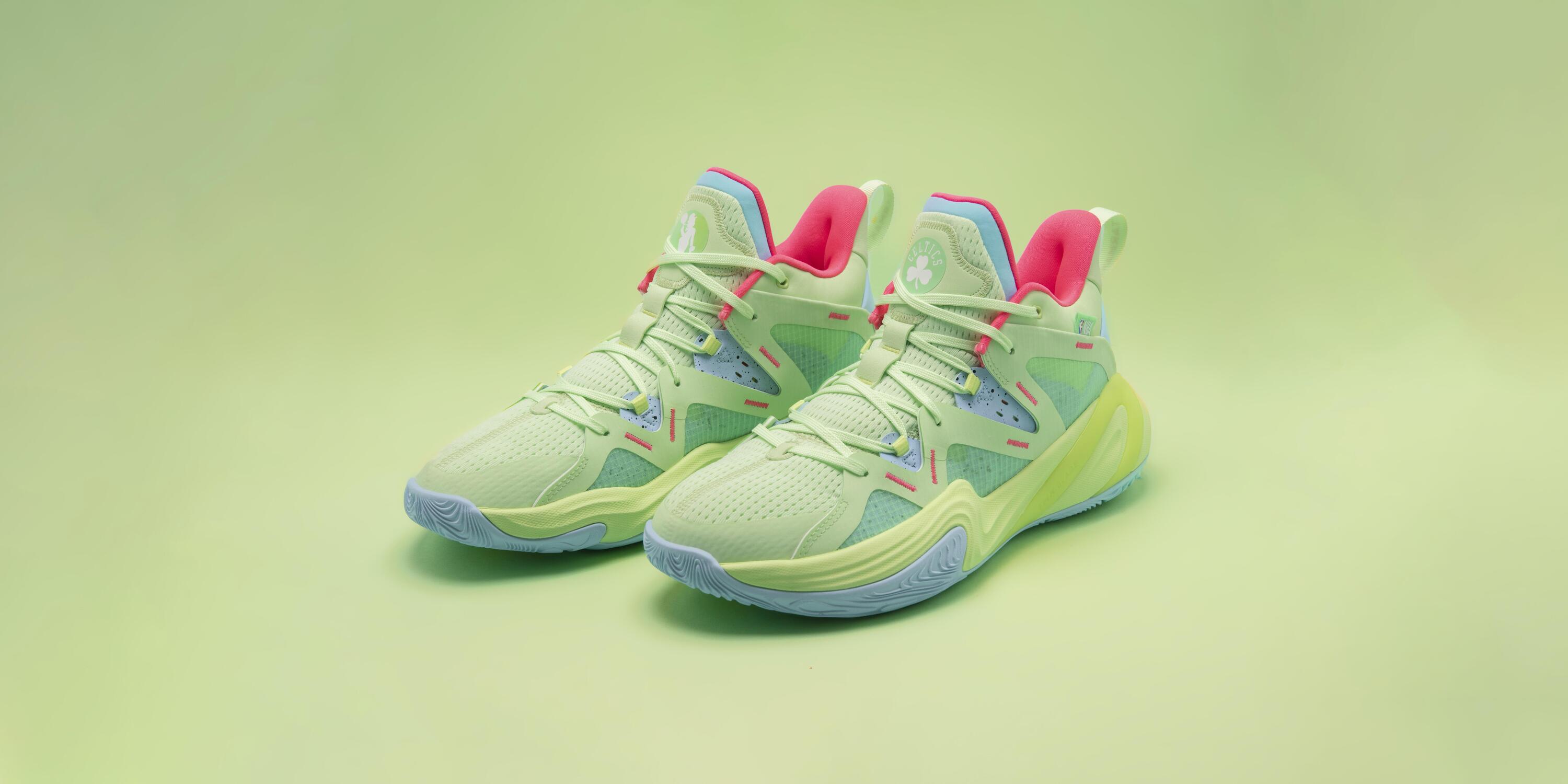 ZAPATILLAS DE BALONCESTO BOSTON CELTICS UNISEX -  900 NBA MID-3 VERDE 13/21