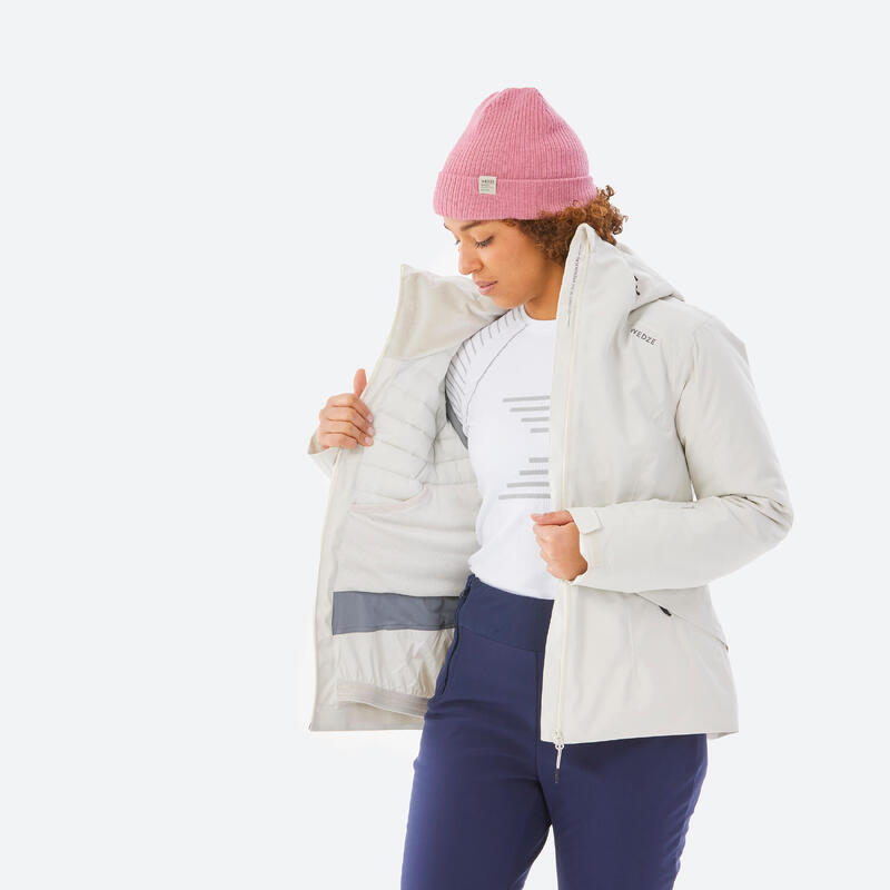 Chaqueta de esquí y nieve impermeable Mujer Wedze 500