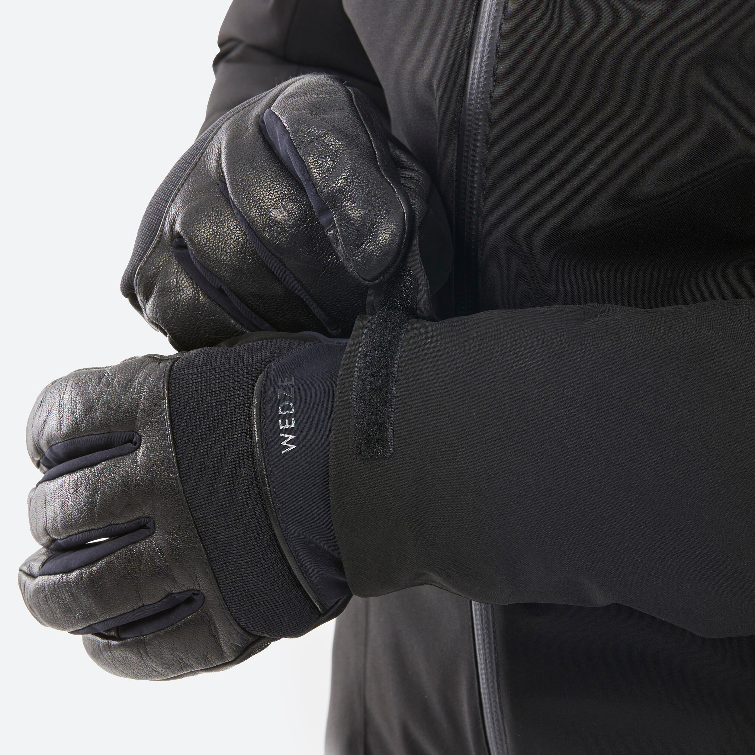 WOMEN’S WARM SKI JACKET 500 - BLUE