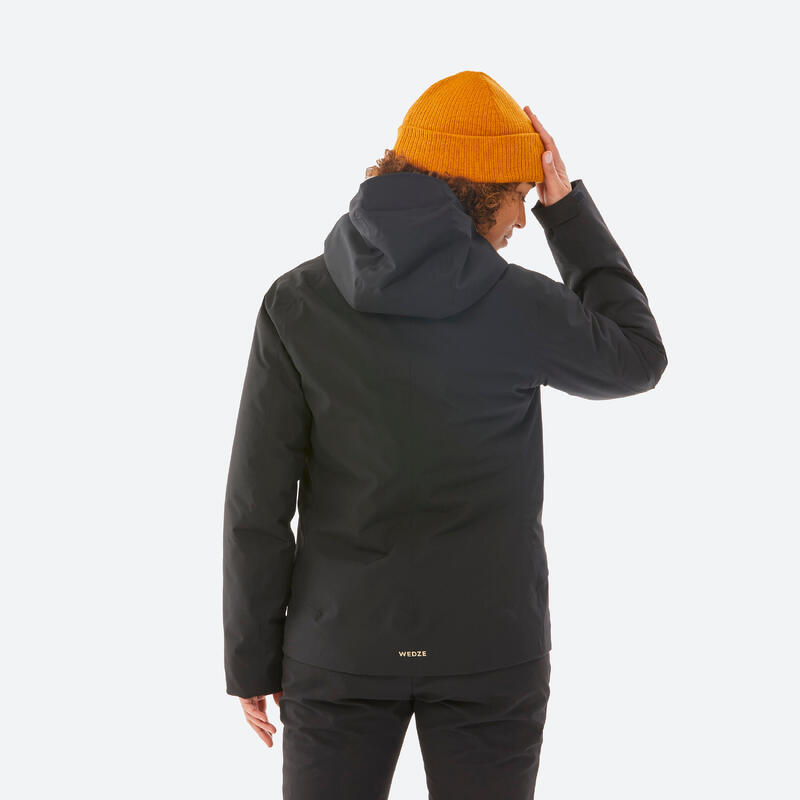 Veste chaude de ski femme 500 - noire