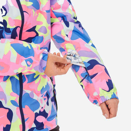 WOMEN’S SKI JACKET 100 -MULTICOLOUR