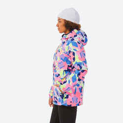 WOMEN’S SKI JACKET 100 -MULTICOLOUR