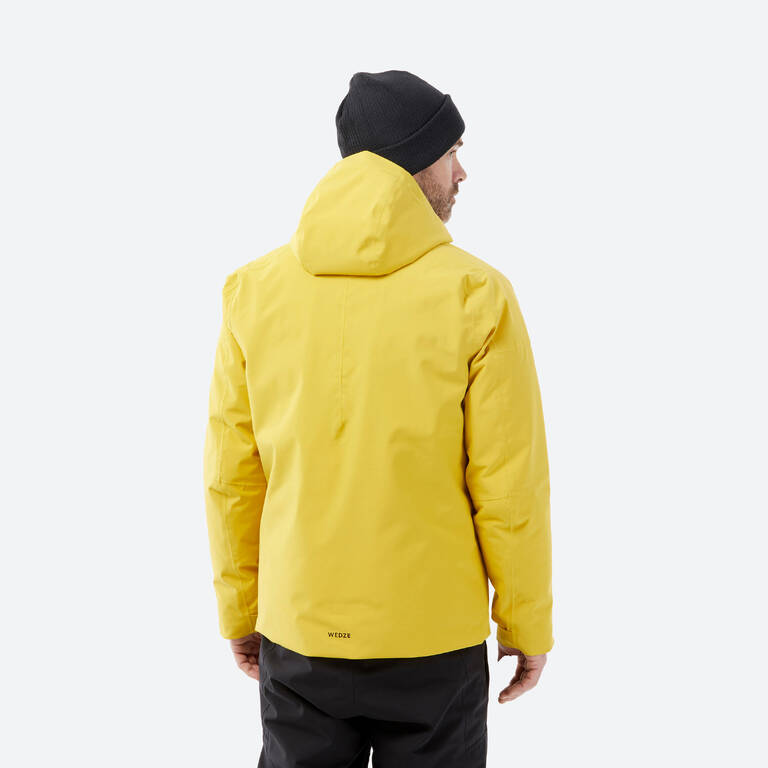 Men’s Warm Ski Jacket 500 - Yellow