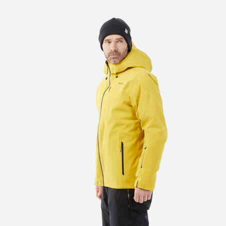 Men’s Warm Ski Jacket 500 - Yellow