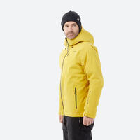 Žuta muška jakna za skijanje 500