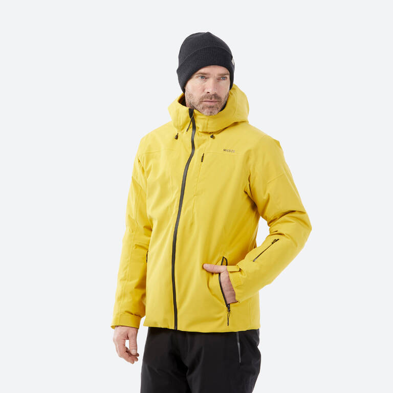 Men’s Warm Ski Jacket 500 - Yellow