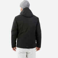 500 Men's warm and breathable ski jacket - black