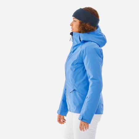 WOMEN’S WARM SKI JACKET 500 - BLUE