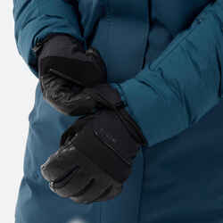 Women's Warm Mid-length Ski Jacket 500 - Blue