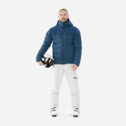 MEN’S WARM PADDED SKI JACKET 900 WARM - BLUE