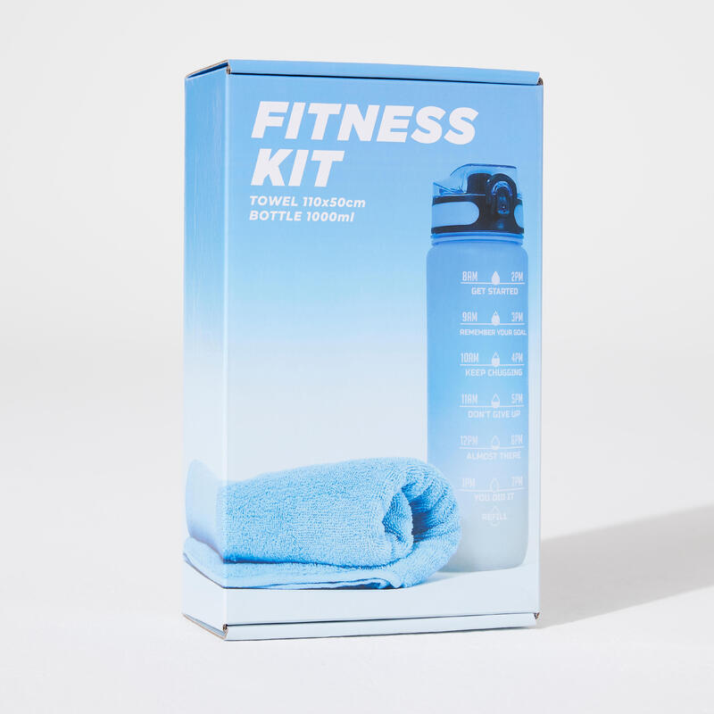 Customer Reviews Xmas Fitness Pack Bottle & Towel Decathlon