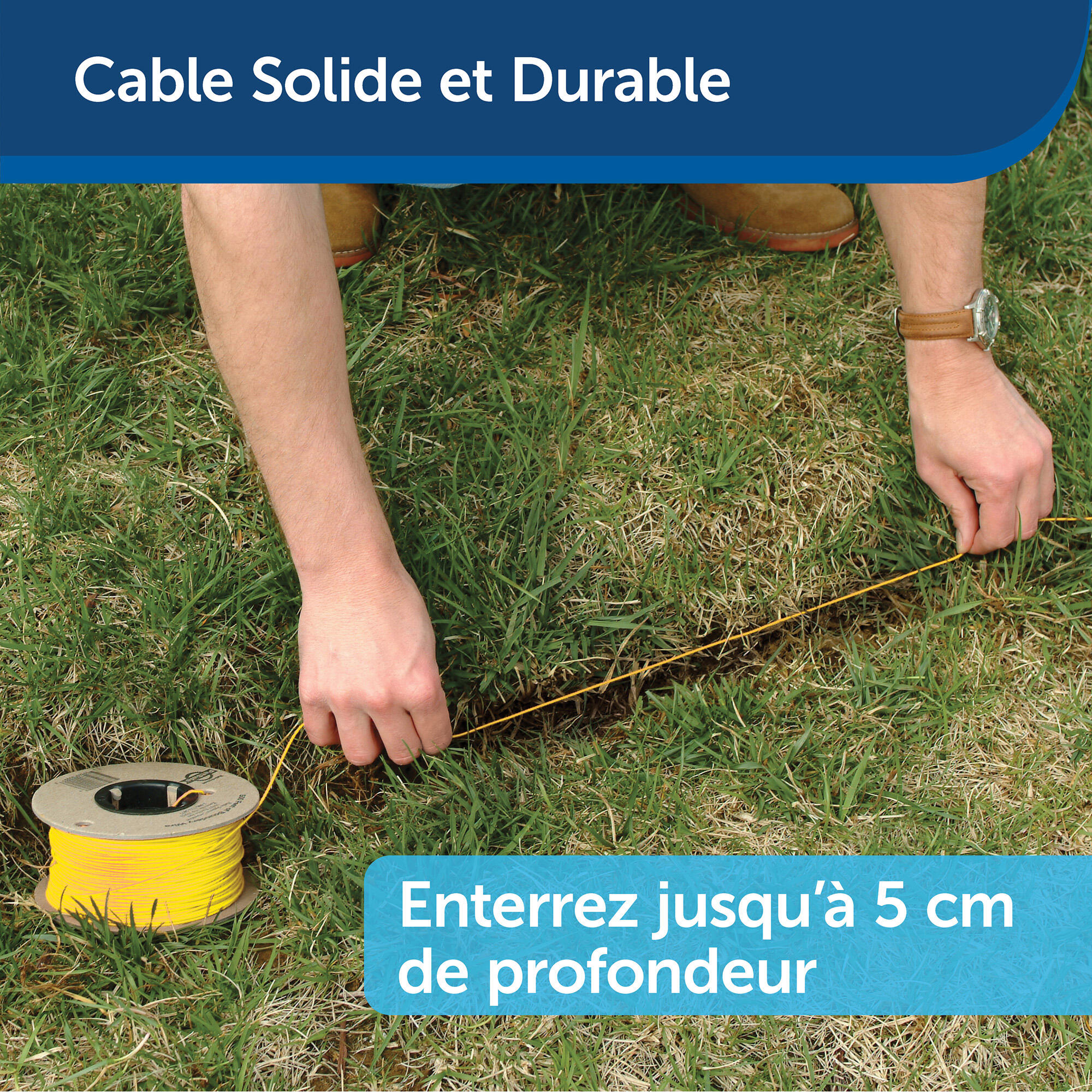 Seconde vie - Clôture anti-fugue invisible pour chien Petsafe 7/15