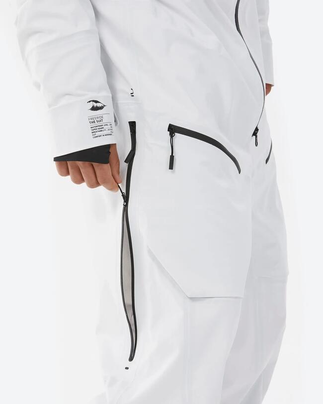Freeride Ski Suit - Minimal Edition - Day White