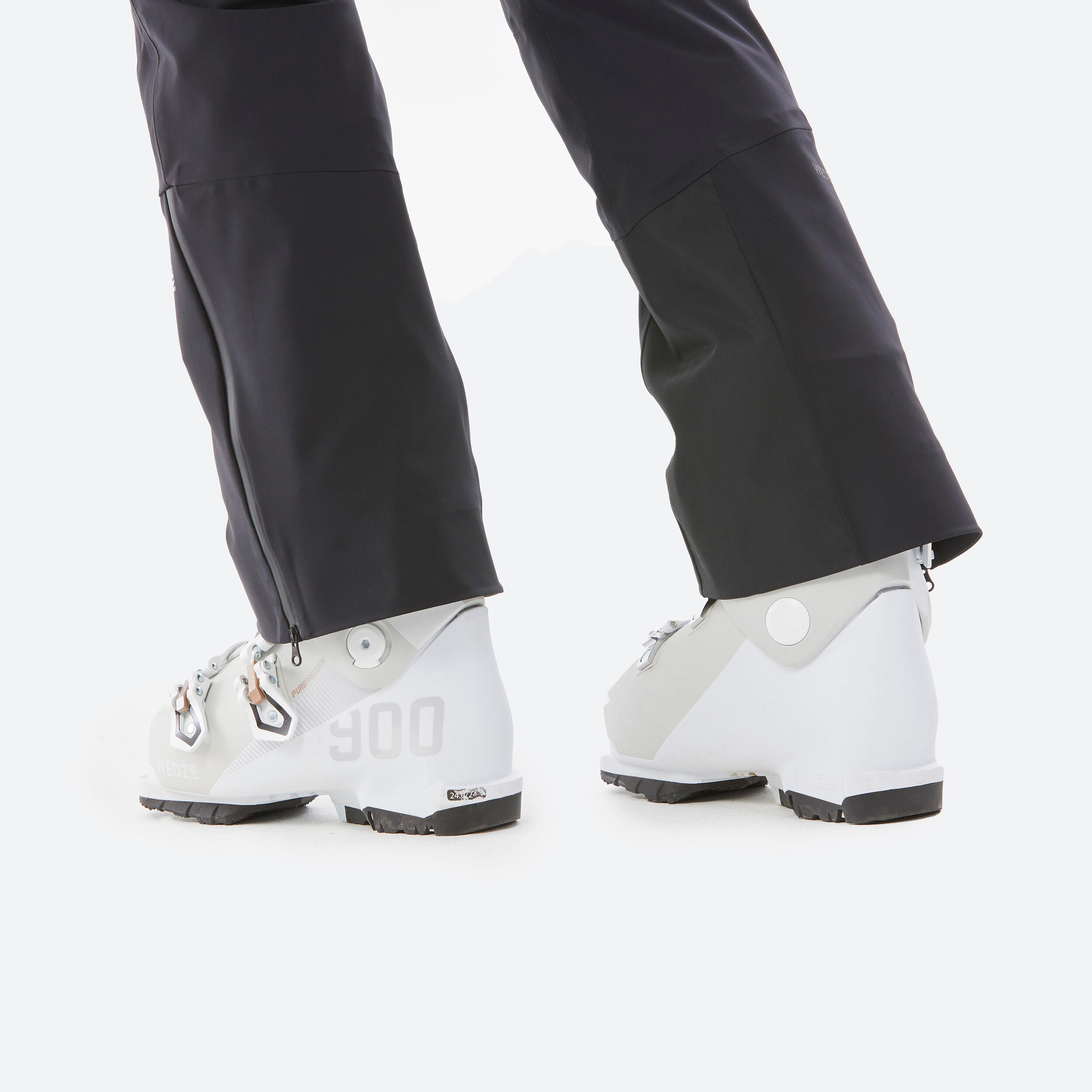 Pantaloni sci donna 900 bianchi 8/16