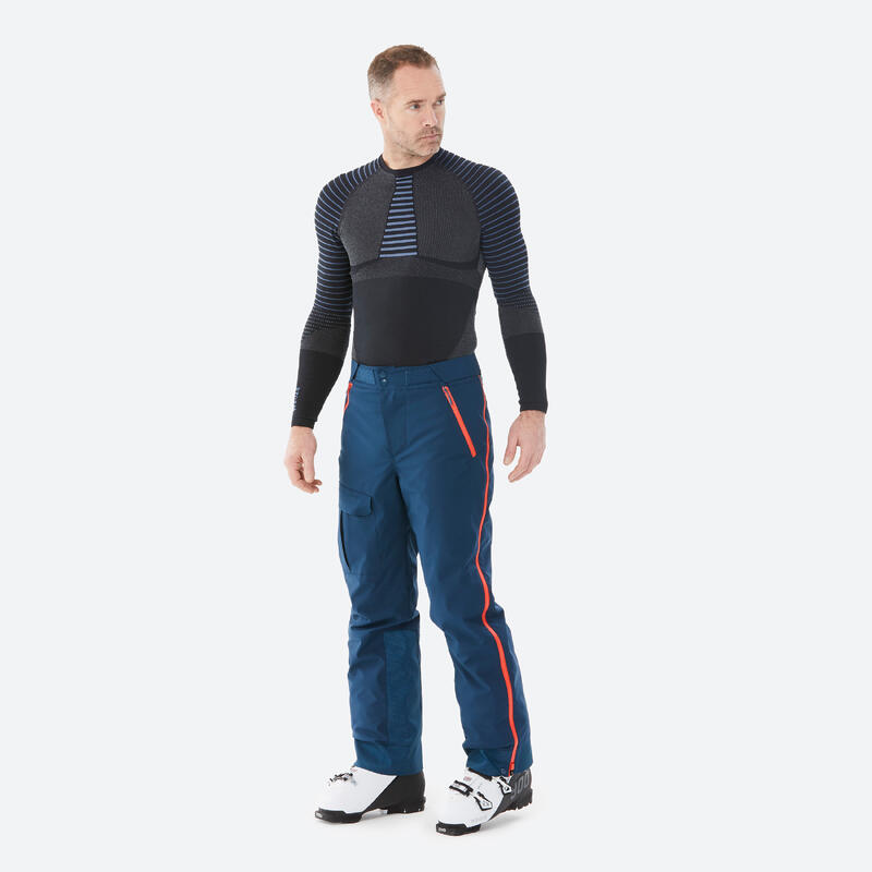 Skibroek uniseks 500 sport donkerblauw