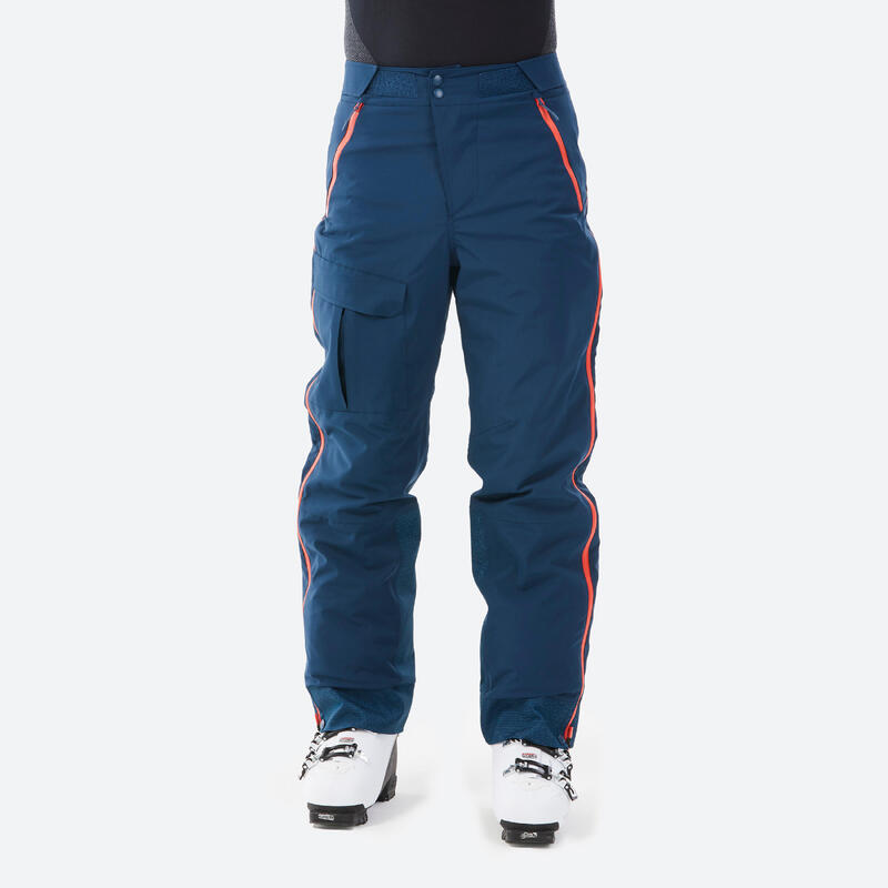 Pantaloni sci unisex 500 SPORT blu