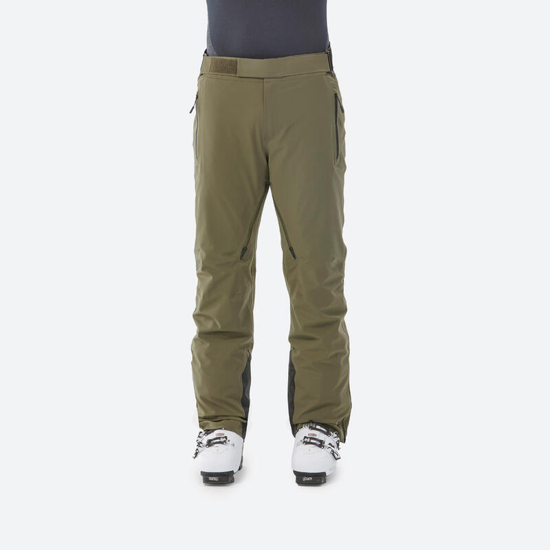 MEN’S SKI TROUSERS 900 Khaki Decathlon