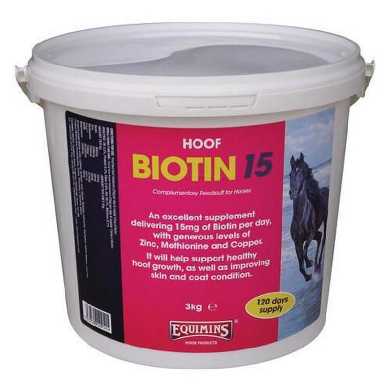 Biotin - 15 mg / adag biotin tartalommal