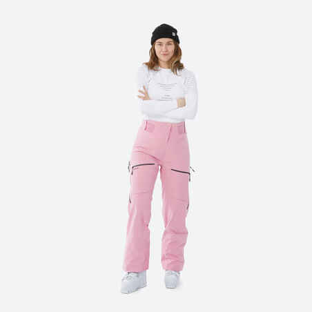 Women’s Ski Trousers FR500 - Pink