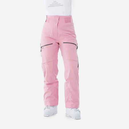 Skijaške hlače FR500 ženske ružičaste