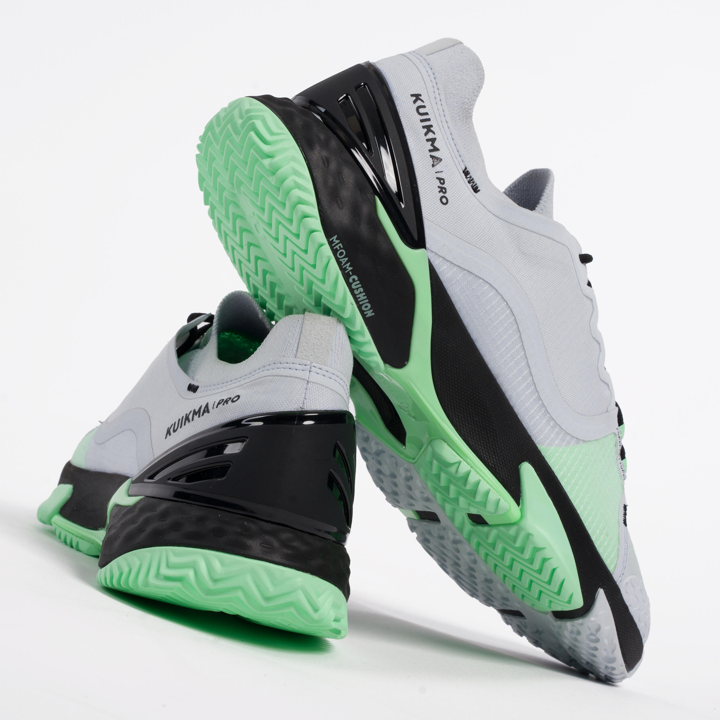 Padel Shoes PS Pro - Grey/Green 13/14