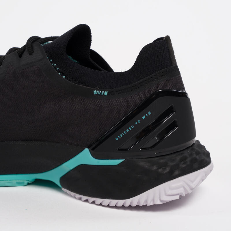 Padelschoenen PS Pro zwart turquoise