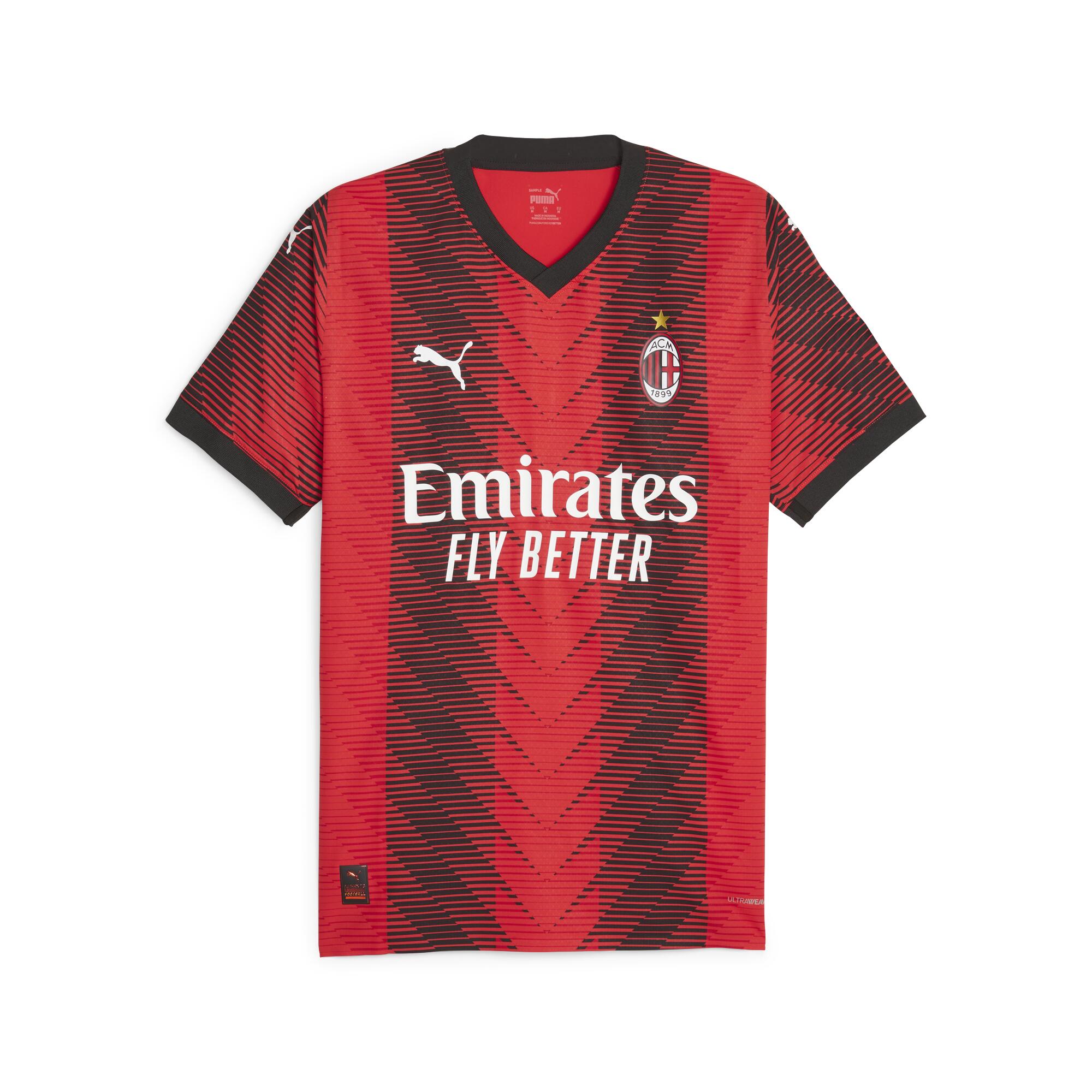 Tricou Fotbal Puma Replică AC MILANO Teren propriu 23/24 Copii