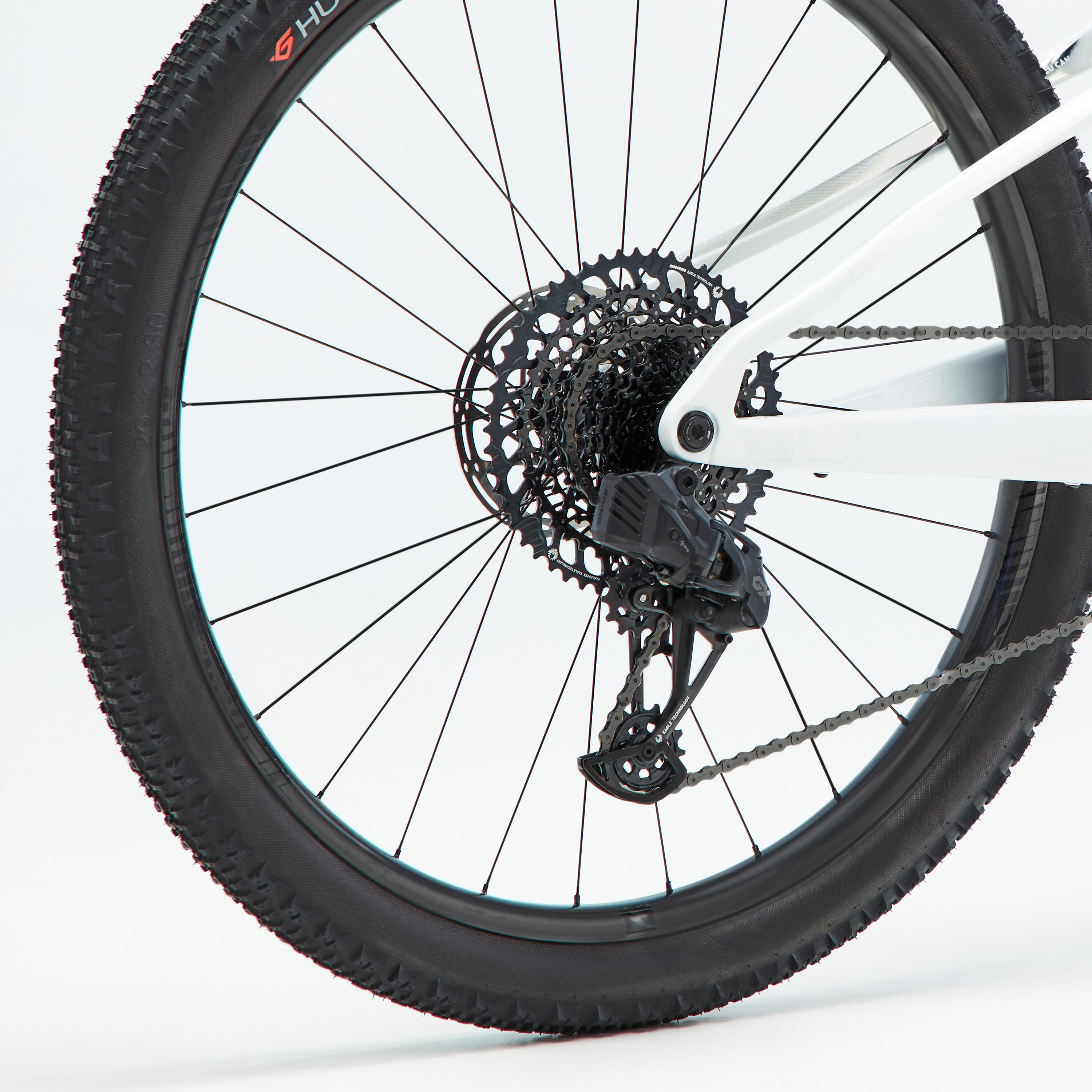Velo vtt cross country race 900s gx axs, roues reynolds, fourche sid 5/16