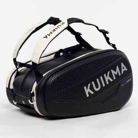 Isothermal Padel Bag 46L-54L Kuikma Pro - Black/White