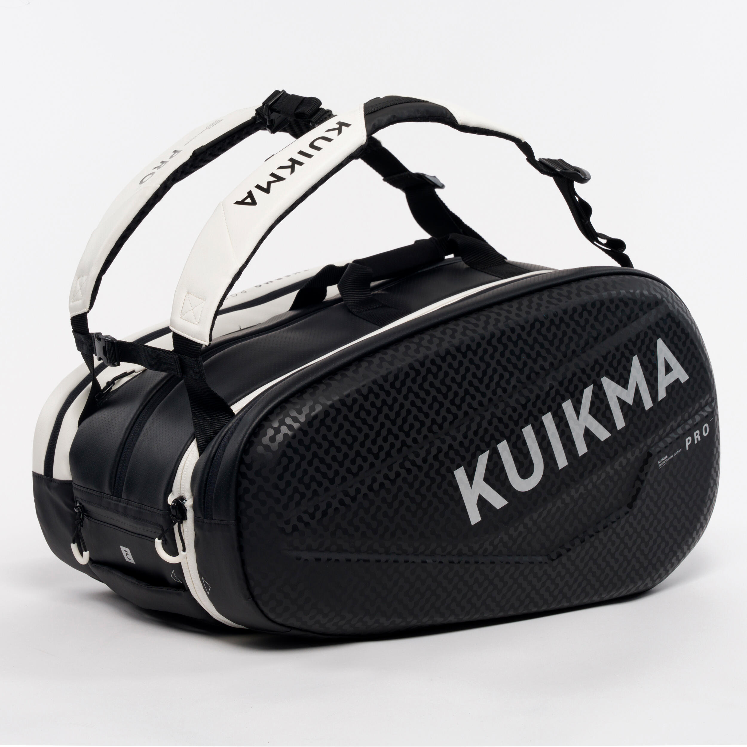 Isothermal Padel Bag 46L-54L Kuikma Pro - Black/White 3/12