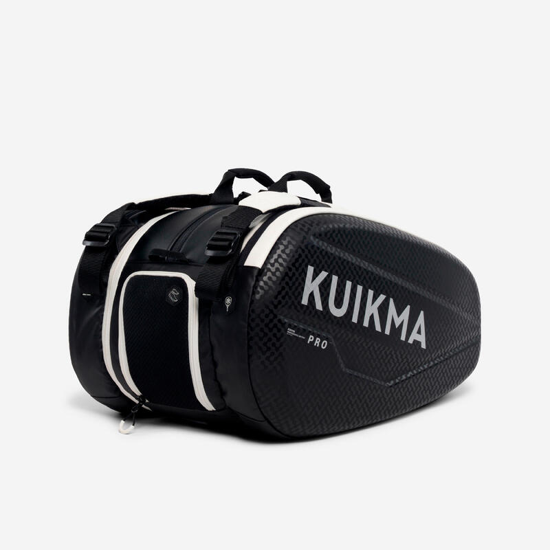 Padeltasche thermoisoliert 46>54 Liter - Kuikma Pro schwarz/weiss