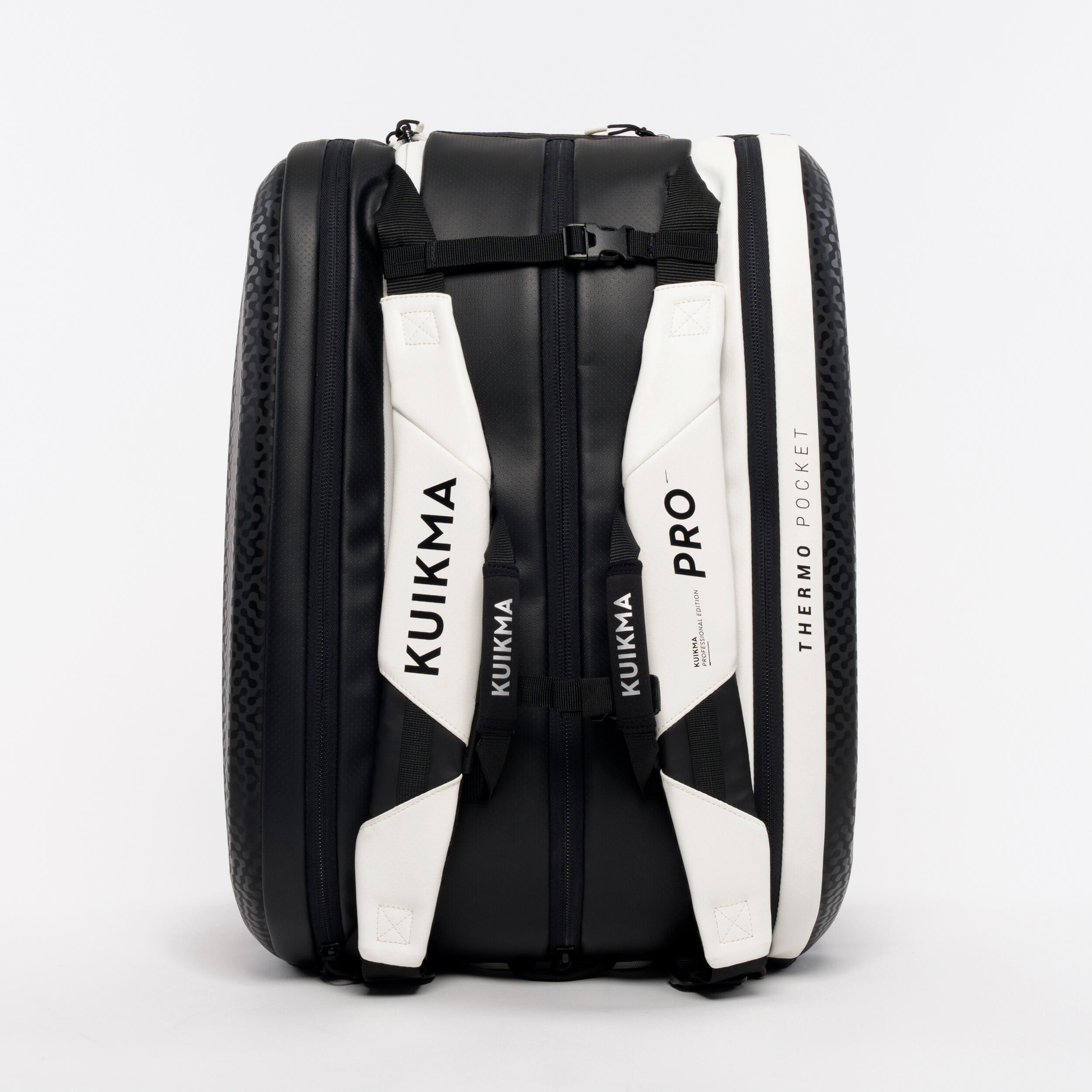 Isothermal Padel Bag 46L-54L Kuikma Pro - Black/White 6/12